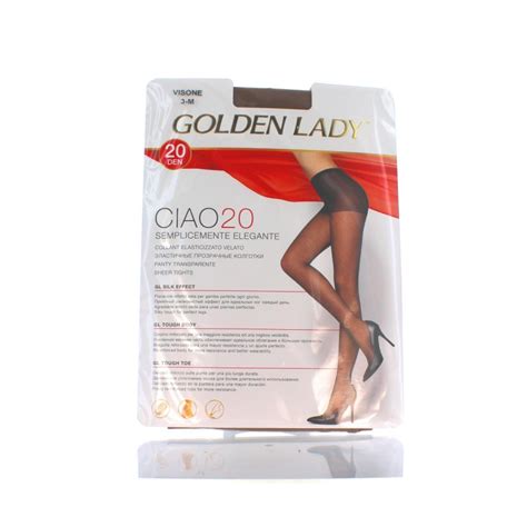 Collant mutandina pizzo Golden Lady Dynamic 20 den 5 paia